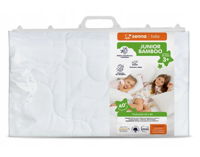 Poduszka Junior Bamboo 40x60 INTER-WIDEX